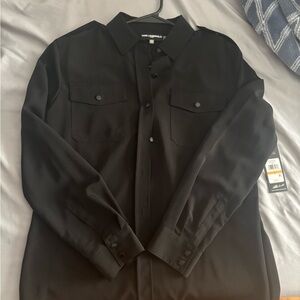 Brand New Karl Lagerfeld women Black Shirt.
